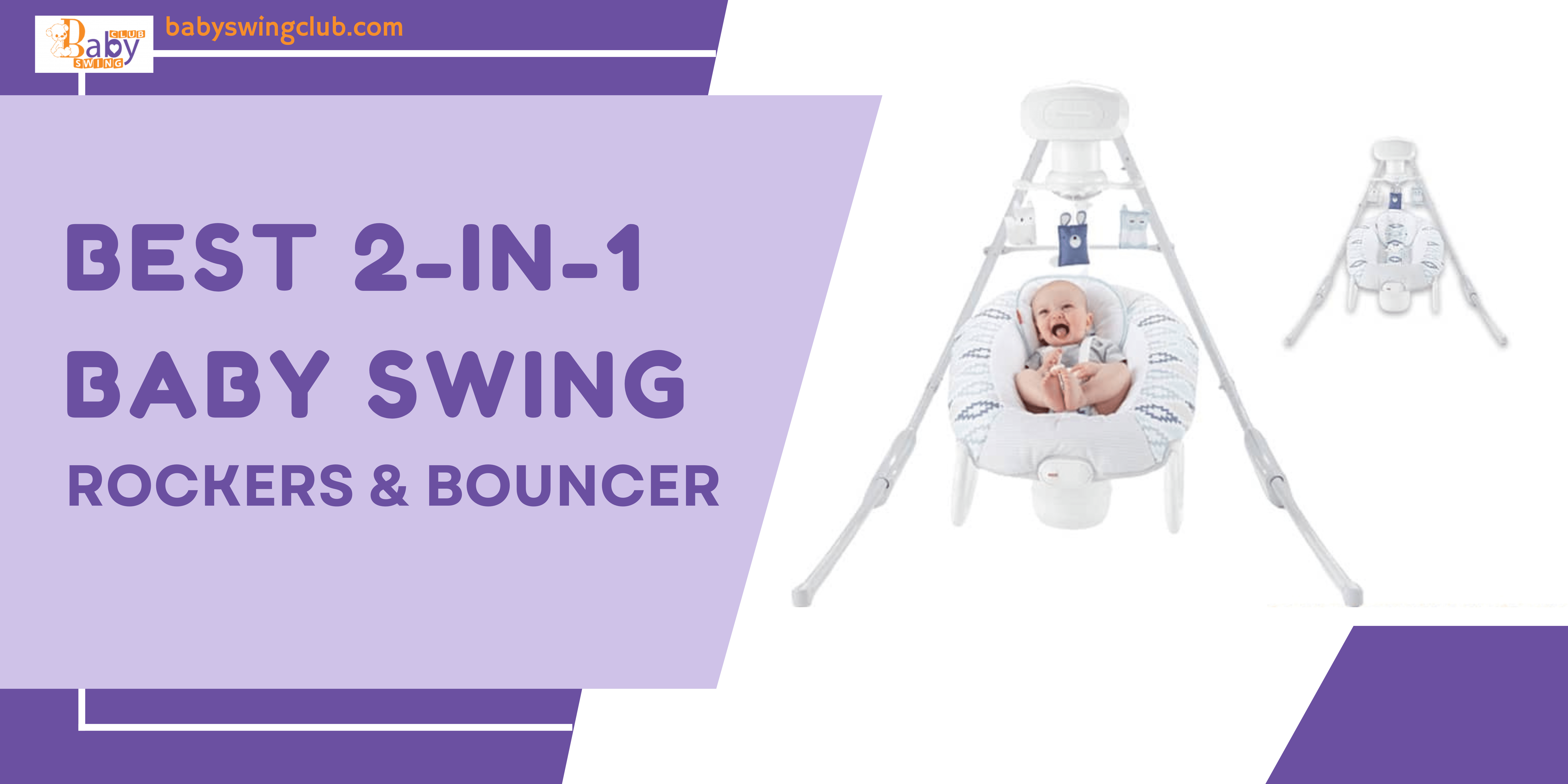 Best 2 in 1 Baby Swing Rockers in 2023 Baby Swings Club