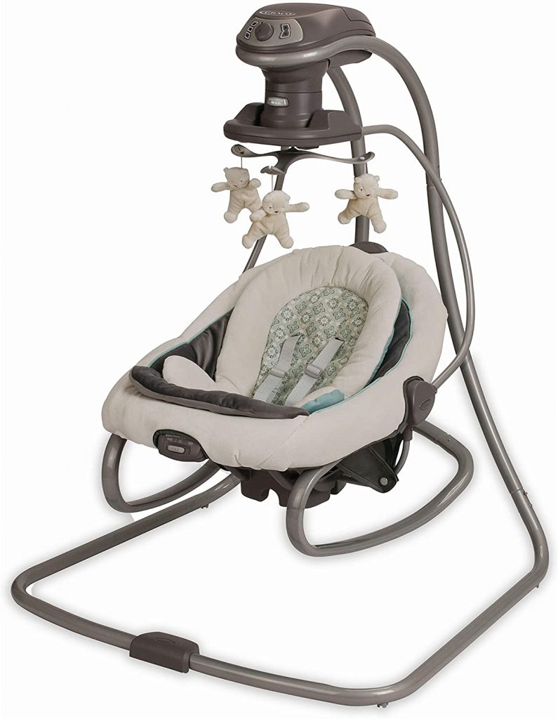 Graco Duet Soothes Swing + Rocker, One Size