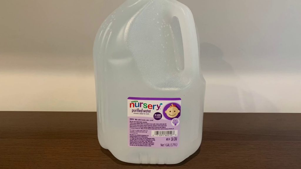nursery water for babies