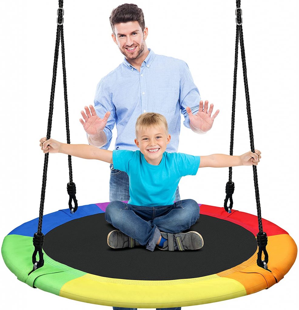 Tree Swing - Hanging Outdoor Spinner by SereneLife Store