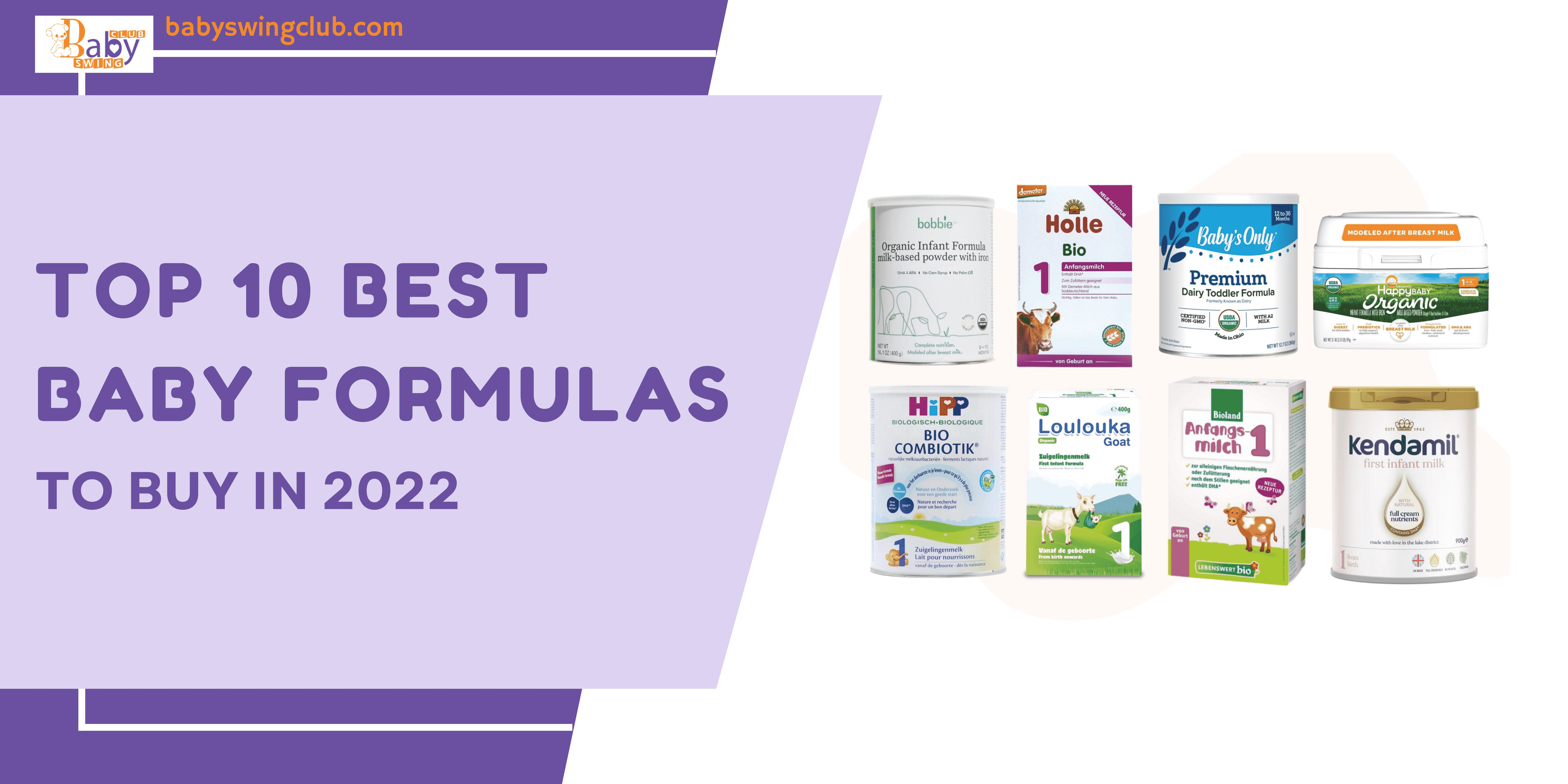 10 Best Baby Formulas to buy 2023